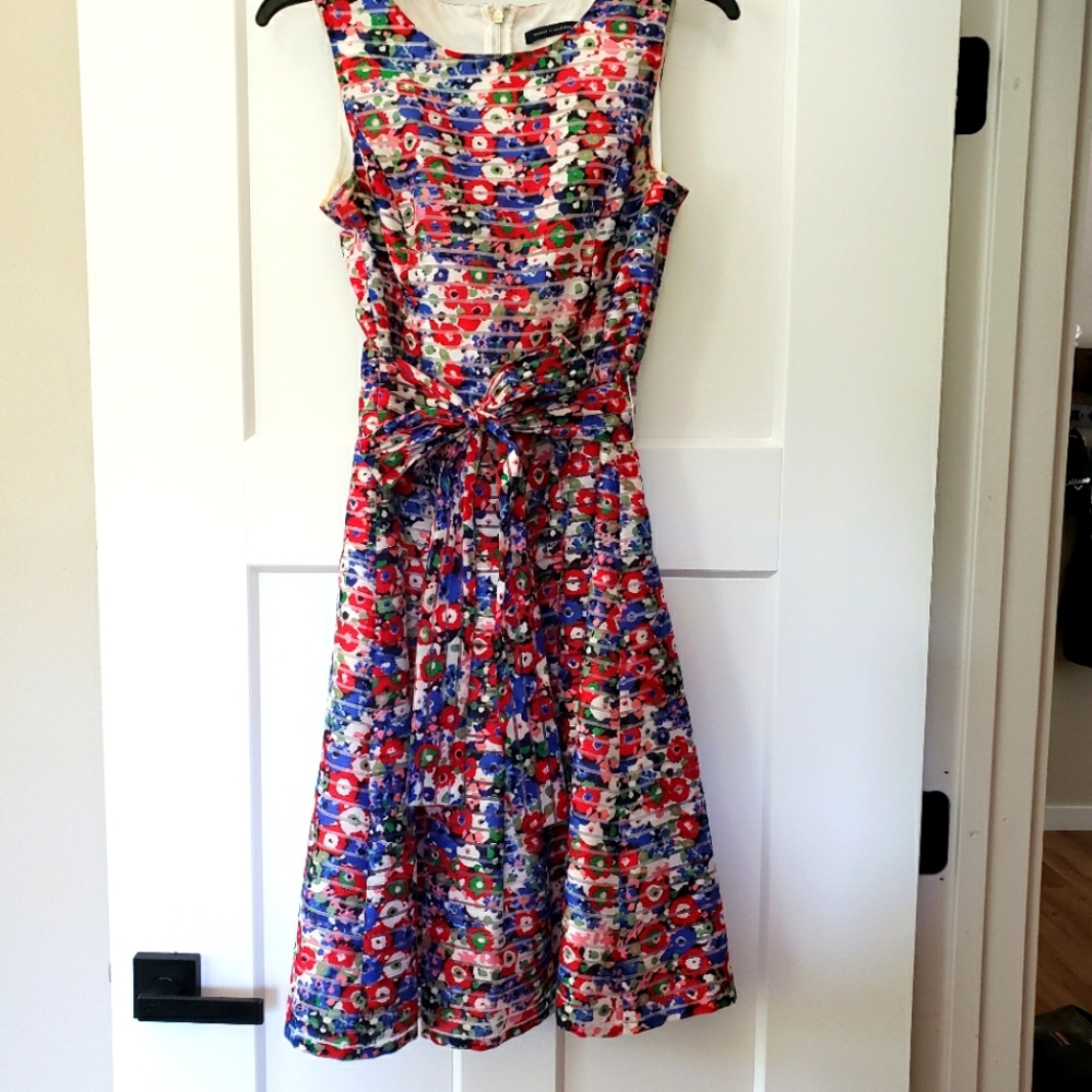 Tommy Hilfiger Multicolor Floral Cocktail Dress